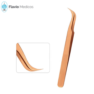 Extensions de cils personnalisées en acier inoxydable, pince à ongles droit, incurvée, outil de manucure, 1 pièce - Product Image 3
