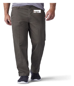 Hommes de Performance Série Extrême Confort Straight Fit Pantalon 97% Coton, 3% Spandex Importé Bouton fermeture de Bangladesh - Product Image 1