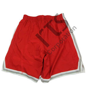 Ensemble de maillot de basket-ball personnalisé de dernière conception maille unie réversible avec logo brodé par sublimation couleur bleu pour hommes - Product Image 6