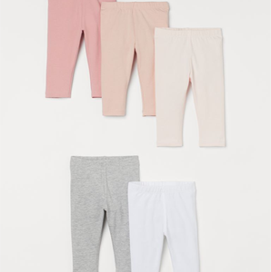 Ensemble de pantalons à pieds en coton pour bébé, Leggings décontractés, bas pour nouveau-né, filles et garçons, - Product Image 6