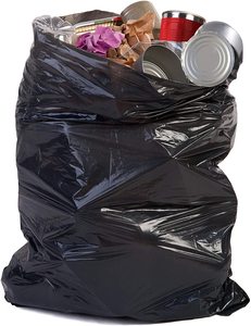 Wholesale Cheap Price 55-60 Gallon Black Heavy Duty <b>Trash</b> <b>Bags</b> 3.0 Mil HDPE/PE Gravure Printing Biodegradable ODM OEM Vietnam - Product Image 2