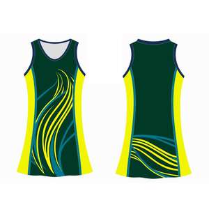 <b>Unisex</b> High Quality Polyester Printed Sportswear Custom Made Netball Dress and <b>Skirts</b>-Wholesale - Product Image 2