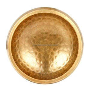 Bol chantant en laiton bâton et cushiontibétain bol chantant en laiton chakra ensemble bol chantant - Product Image 3
