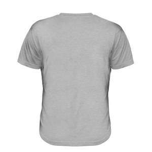 Venta al por mayor 100% algodón Jersey ropa de gimnasio de gran tamaño para los hombres de secado rápido transpirable de talla grande personalizado diseño en blanco camiseta - Product Image 3