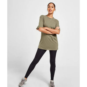 T-shirt personnalisé pour femme en coton premium léger, coupe classique, respirant, pour un usage quotidien décontracté, haut tendance - Product Image 4