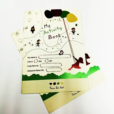 고품질 주문 책 인쇄 아이/아이들 활동 색칠 A4 크기 책
