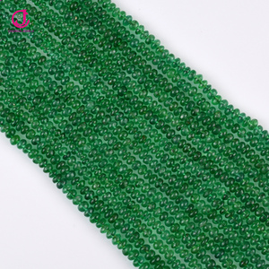 Tự nhiên zambian Emerald 2.50mm - 6.0mm Đồng bằng hạt mịn rondelle đá quý hạt chất lượng cao đá quý bán buôn Nhà cung cấp - Product Image 2