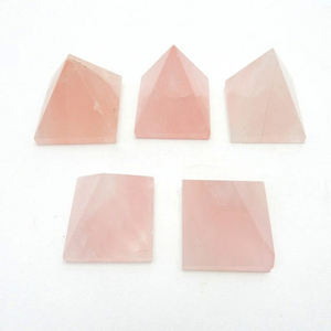 Rose <b>Quartz</b> Crystal pyramid High Grade Stone Healing And Reiki <b>Product</b> - Product Image 1