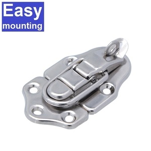Square HC260 polished nickel metal toggle <b>latch</b> <b>lock</b> for hot selling aluminum case hardware accessories factory direct <b>locks</b> - Product Image 1
