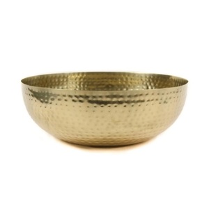 Bols en corne de haute qualité fait à la main, vente chaude, forme ronde, bol à salade de fruits en corne couleur argent à vendre - Product Image 5