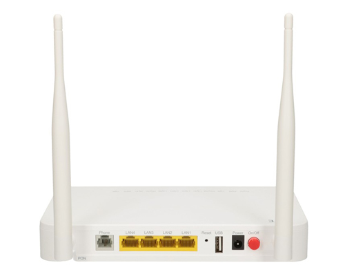 ZXHN F670L ONT: Dual Band WiFi Router with 4x Gigabit Ports & 1x