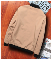 Vedo Baseball Jacket Dropshipping Logo Personnalisé Impression Polyester Hommes Bomber Coat Varsity Jacket