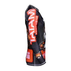 Sublimation Long Sleeve Printed Custom Logo Rash Guard Bjj Surf Rashguards - Product Image 3
