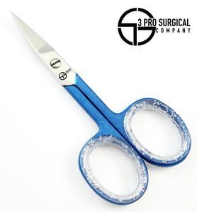 Tijera de belleza profesional 3Pro para el cuidado de las uñas, herramienta de pedicura con hoja curva de colores personalizable disponible en tamaño básico - Product Image 6