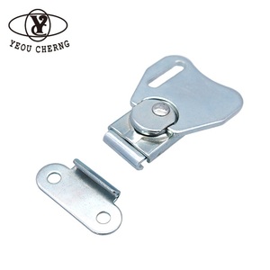 YC Wholesale HC273 Rotary <b>Draw</b> Locking Metal Box Butterfly Lock Hard Tool <b>Storage</b> Stage Deliver case Steel Toggle Latch Hardware - Product Image 1