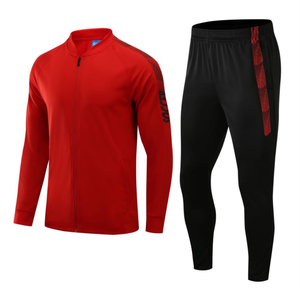 Custom soccer football tracksuit and <b>jacket</b> uniform suit full <b>zipper</b> tracksuit - Product Image 5