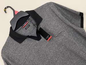 Pantalones cortos de algodón de punto antiarrugas con etiqueta de marca para hombre, polos finos informales de verano de calidad Premium para hombre, mangas Bangladesh Sto - Product Image 2