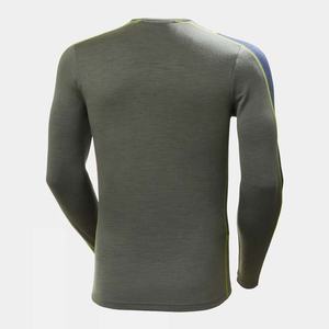 Maillot de cyclisme thermique à manches longues pour homme, anti-odeur, en Spandex/Polyester, séchage rapide, respirant, pour l'été et le fitness - Product Image 6