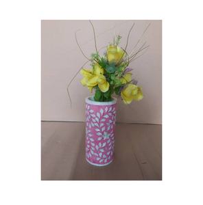 Pot de plante en incrustation d'os classique fait à la main taille moyenne personnalisée pour la maison et le jardin vente à prix bon marché - Product Image 1