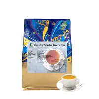LMC-hojas de té Premium de proveedor de Taiwán, té japonés tostado, Sencha verde, bolsa de té