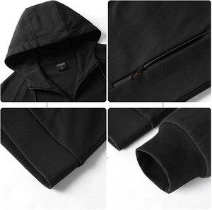 ชุดวอร์มผ้าฝ้าย100% เข้ารูปมีฮู้ดชุดวอร์มมีฮู้ดชุดออกกำลังกายมีฮู้ดเสื้อผ้าคุณแม่ดีไซน์ล่าสุด - Product Image 5