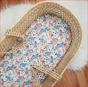 Drap pour lit de bébé, en coton pur, organique - Product Image 1