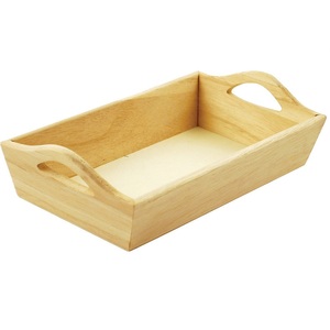 Bandeja decorativa Rectangular para servir comida, de madera, estilo único, diseño moderno - Product Image 1