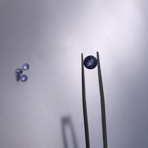 3.5มม. พลอย tanzanite เจียระไนแบบกลมอัญมณีกึ่งมีค่าสอบเทียบหลวมร้านค้าออนไลน์ในราคาโรงงาน - Product Image 3