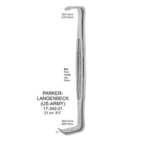 Rétracteur manuel Parker Langback à double extrémité en acier inoxydable, base pour instruments chirurgicaux - Product Image 6