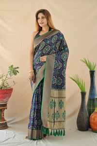 Saris-tela de seda suave para mujer, diseño a la moda, venta al por mayor, Surat, India, 2022 - Product Image 3