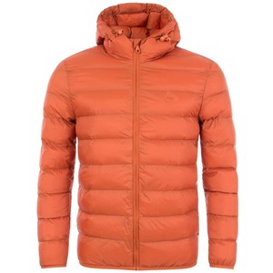 Blouson matelassé décontracté pour homme, couleur personnalisable, coupe ajustée, fermeture éclair, grandes tailles, automne, effet délavé, imperméable, respirant, tricoté, vente en gros - Product Image 3