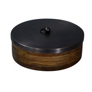 กล่องไม้ Chapati หรูหราหม้อทําด้วยมือ Chapati คุณภาพระดับพรีเมียมที่กําหนดเองกล่อง Chapati ขายส่งสําเร็จรูป - Product Image 2