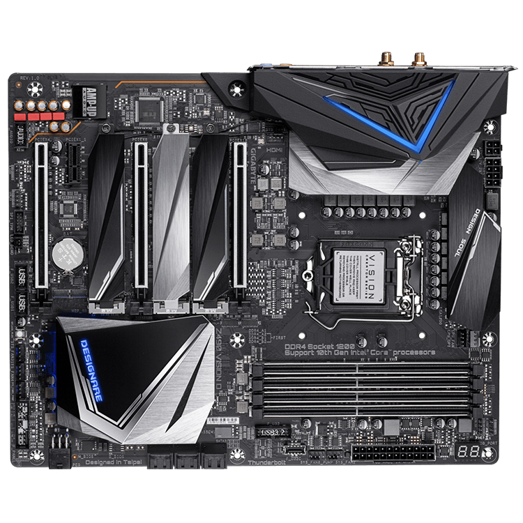 GIGABYTE Z490 VISION D - Ultimate Support for 10th Gen Intel