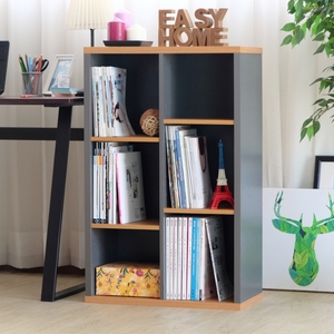 6 cube storage <b>bookcase</b> for home office - Product Image 2