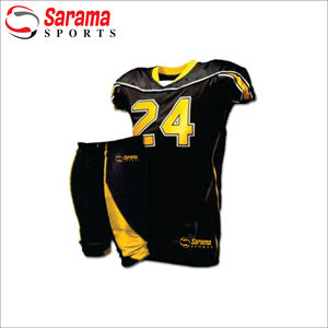 Uniformes de Fútbol Americano de Alta Calidad 2022, Transpirables, Antibacterianos, con Estampado Frontal, de Secado Rápido, Camiseta y Pantalones Cortos - Product Image 3