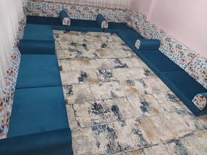 Conjunto de asientos de suelo Oriental, juego de asientos de estilo otomano, étnico, árabe, Majlis - Product Image 2