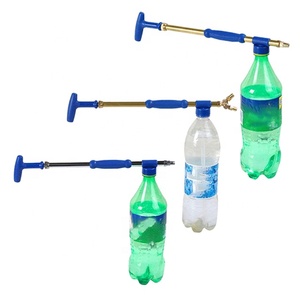 Outil d'arrosage de jardin Bouchon de bouteille portable Pulvérisateur <span class=keywords><strong>à</strong></span> main Bouteilles Pompe <span class=keywords><strong>à</strong></span> air Pulvérisateur manuel <span class=keywords><strong>à</strong></span> haute pression pour <span class=keywords><strong>trombone</strong></span> de jardin - Product Image 4