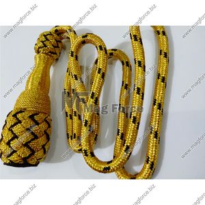 Office Swords Knots In White & Red Color Bullion Thread Wire Fabric Grade Swords Knots Made in Pakistan - Product Image 4