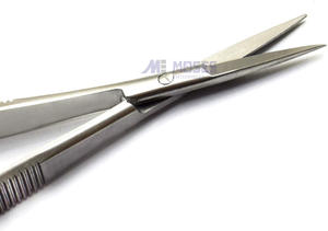 Venta caliente suministros médicos profesionales de acero inoxidable Micro recto Noyes Angular tijeras quirúrgicas - Product Image 5