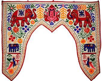 A Prayer To Ganesh: Embroidered Niche of Gujarat – Vayu - Design for living