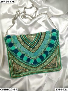 Bolso bohemio con cuentas de diseño Banjara - Product Image 4