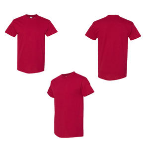Chemise de course à pied 100% coton à séchage rapide pour hommes T-shirt uni personnalisé Impression de style formel Fabricant de vêtements pour hommes vierges - Product Image 1