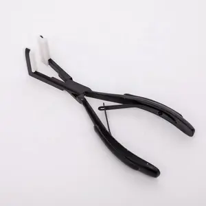 Professional Black Color Tape In Hair Pliers Hot Sale Stainless Steel Tape In Hair Extension Plier Bead Removal Pliers