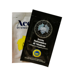Acetificio Andrea Milano Vinaigre Balsamique de Modène 5 Ml Sachet 100% Original avec Distributeur à Vendre Sac de 0.05Kg Emballage Brassé Brun - Product Image 2