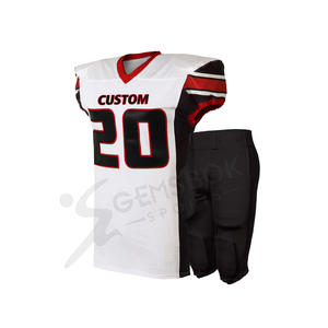 Uniformes de Football américain sublimation, nouveaux modèles, vente en gros, imprimés personnalisés, uniformes respirants et à séchage rapide - Product Image 3