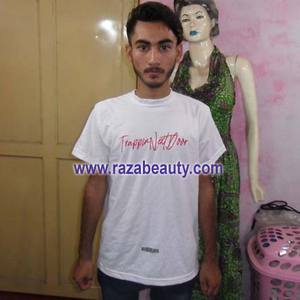 T-shirt pour homme en polyester/coton respirant, écologique, coupe classique, de qualité supérieure, imprimé sur mesure - Product Image 3