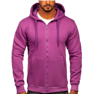 Jersey de alta calidad, sudaderas con capucha para hombre, logotipo personalizado, bordado, ropa activa, deportes, cara completa, cremallera, Sudadera con capucha, ropa - Product Image 2