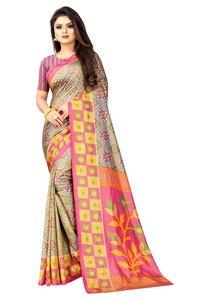 Les plus choisis Festival Wear Dola Soie Broderie Travail Saree avec Blouse Pièce Femmes Indiennes Porter Pas Cher Bas Prix En Gros Surat Apparel - Product Image 4