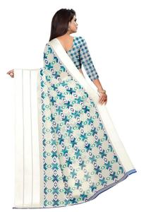 ชุดแต่งงาน Saree ผ้าไหม banglori ปักออกแบบล่าสุด - Product Image 3