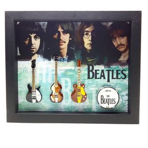 ตู้โชว์ไม้แบบกำหนดเองพร้อมกรอบดนตรีสำหรับกีตาร์และกรอบกระจกแบบ Shadow Box สำหรับของขวัญดนตรีและของที่ระลึก - Product Image 5